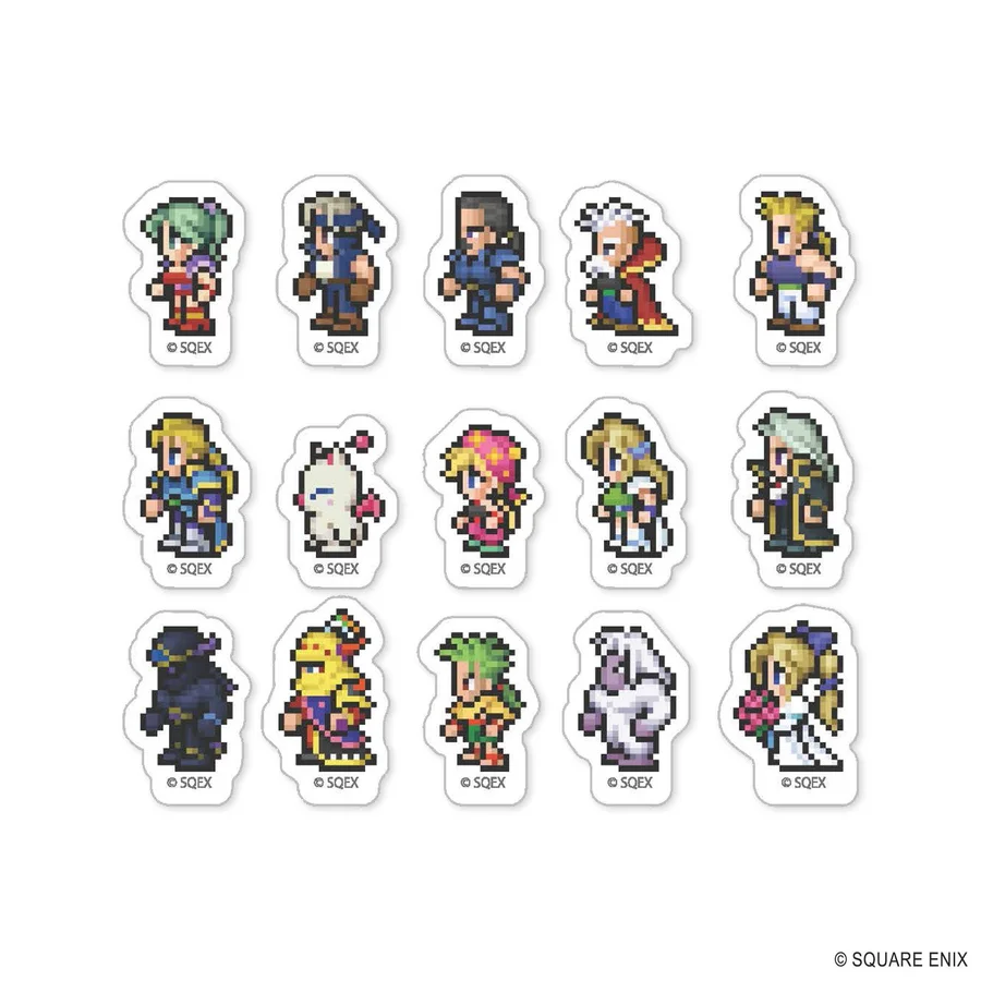Final Fantasy VI Flake Sticker